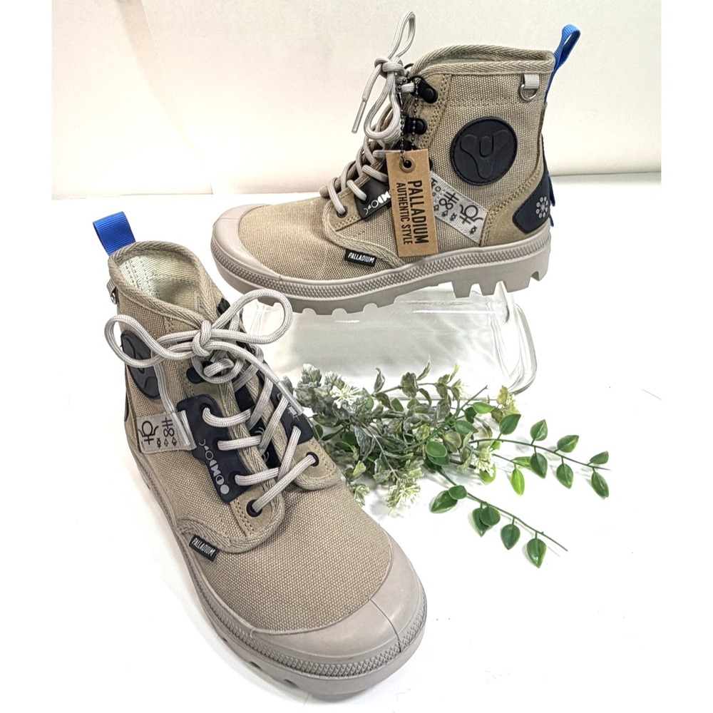 Palladium Destiny X Plshock Dune Boot Size Men 4 Women 5.5 -Big Kids Ghosts